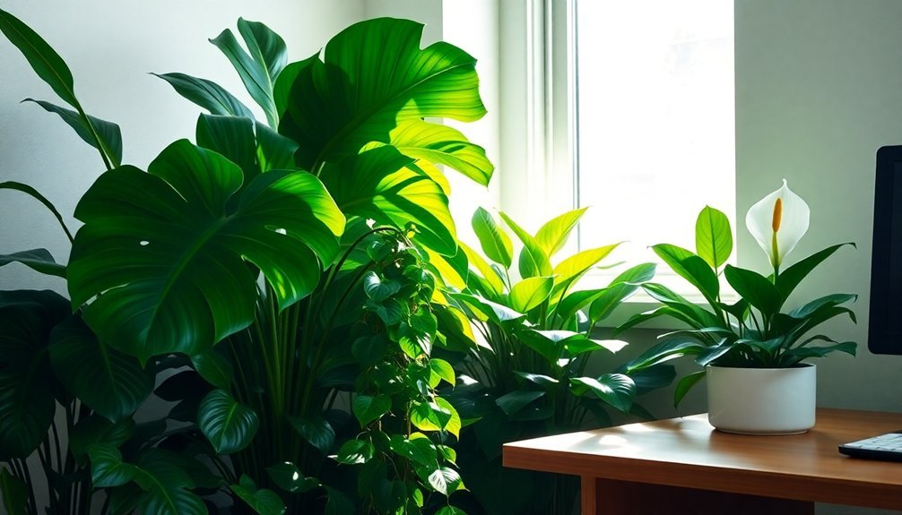 indoor plants increase humidity