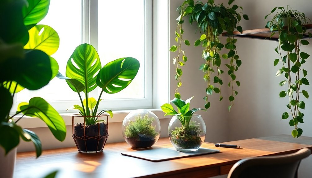 optimal office humidity plants