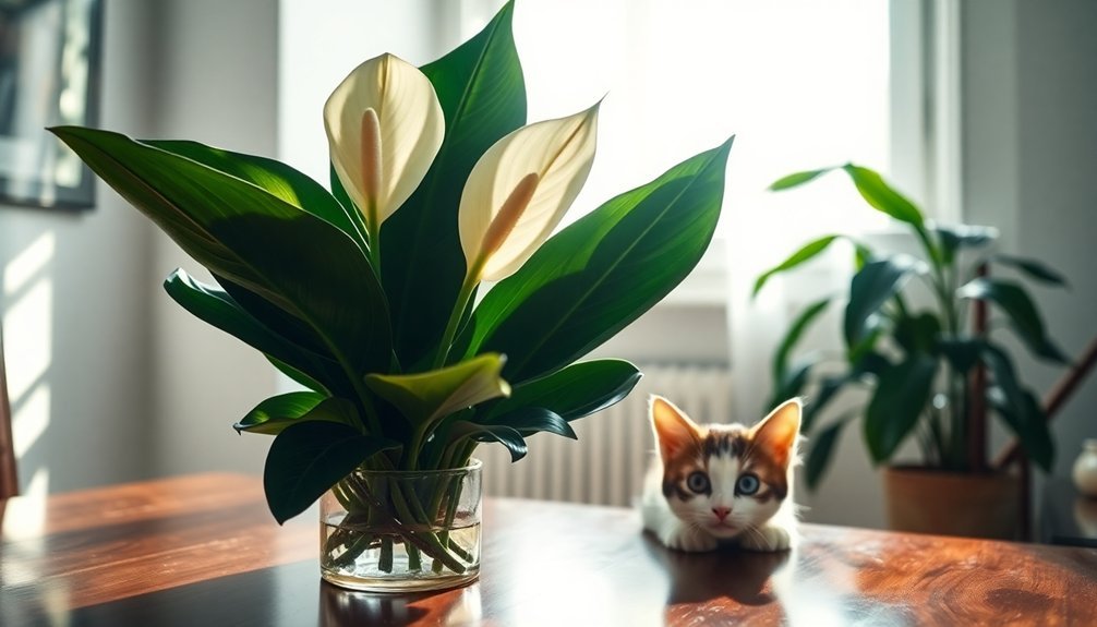 peace lilies are toxic