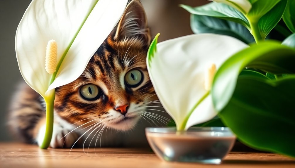 post exposure care for peace lily