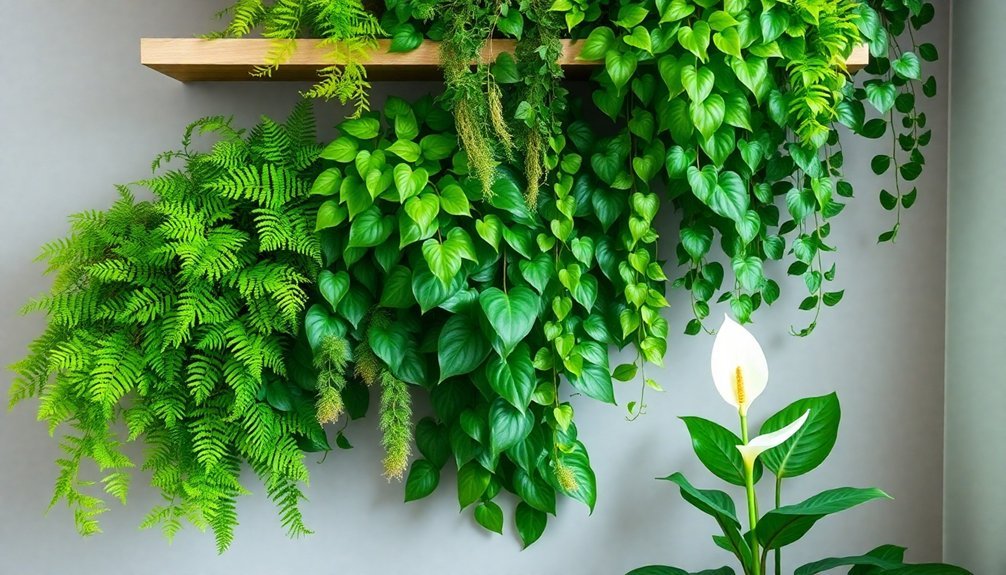 air purifying plant walls