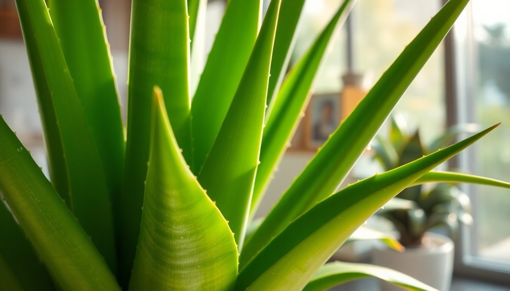 aloe tree benzene purification