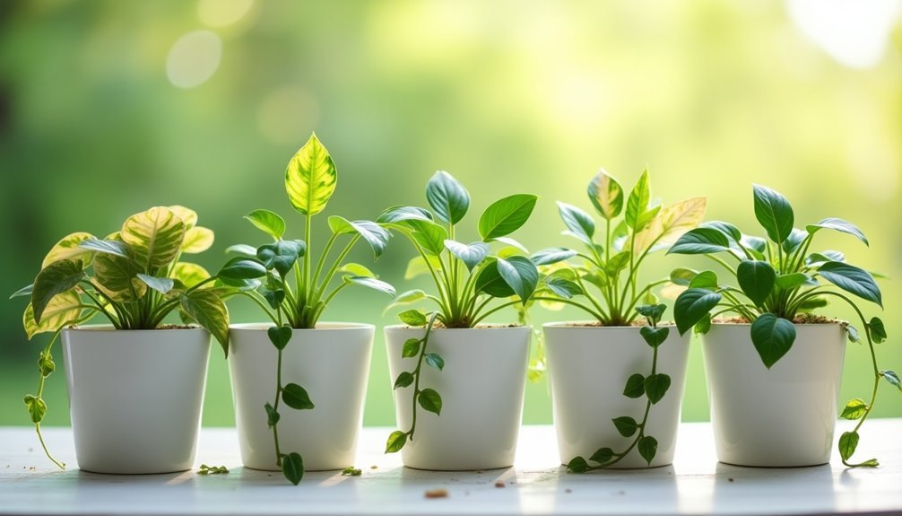 assorted live houseplants bundle