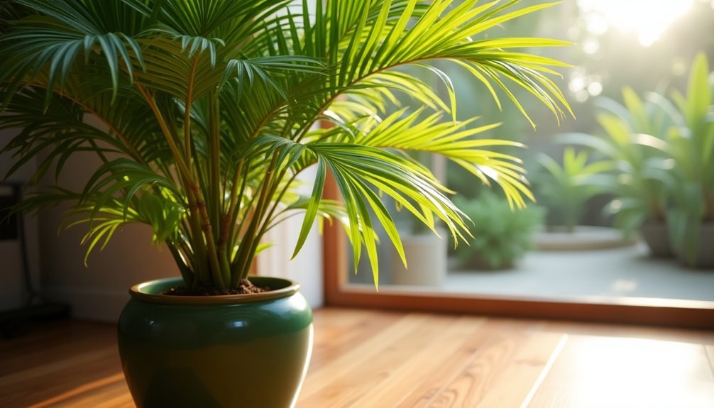 bamboo palms for indoor paradise