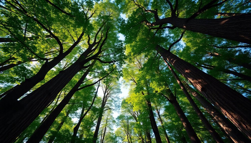 co2 absorption by trees