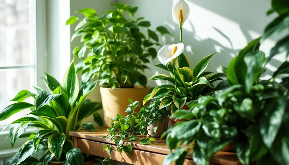 disease fighting office plants