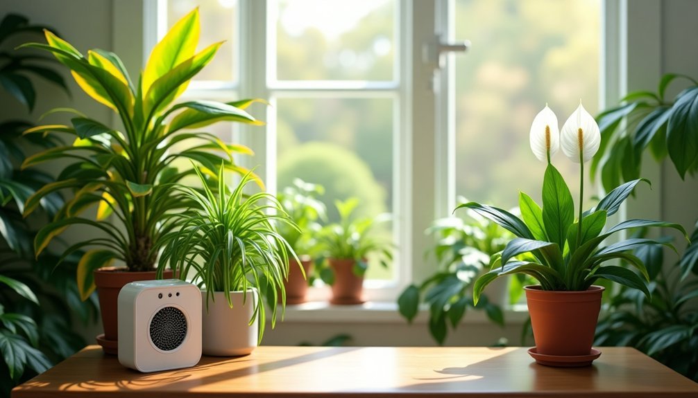 effective voc removing office plants