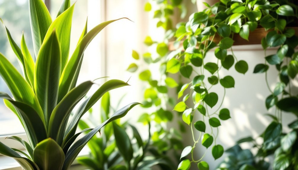 fast air cleaning plants
