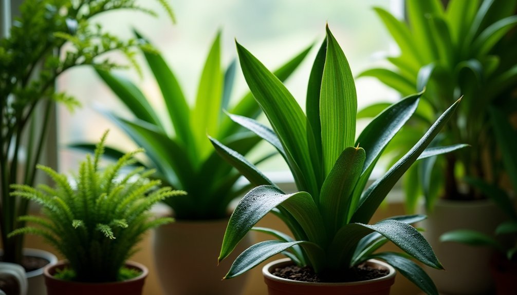 formaldehyde filtering houseplants list