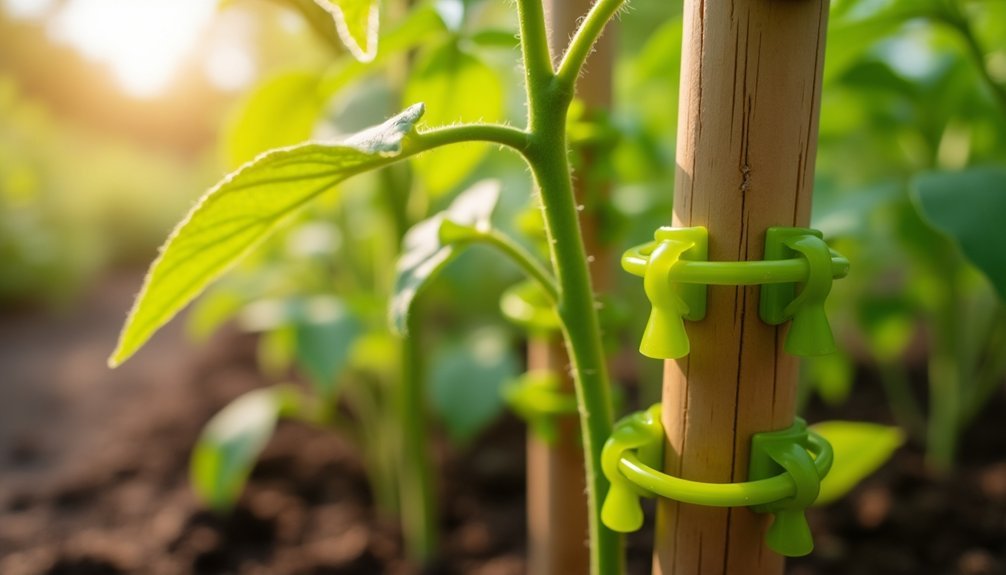 garden plant support clips