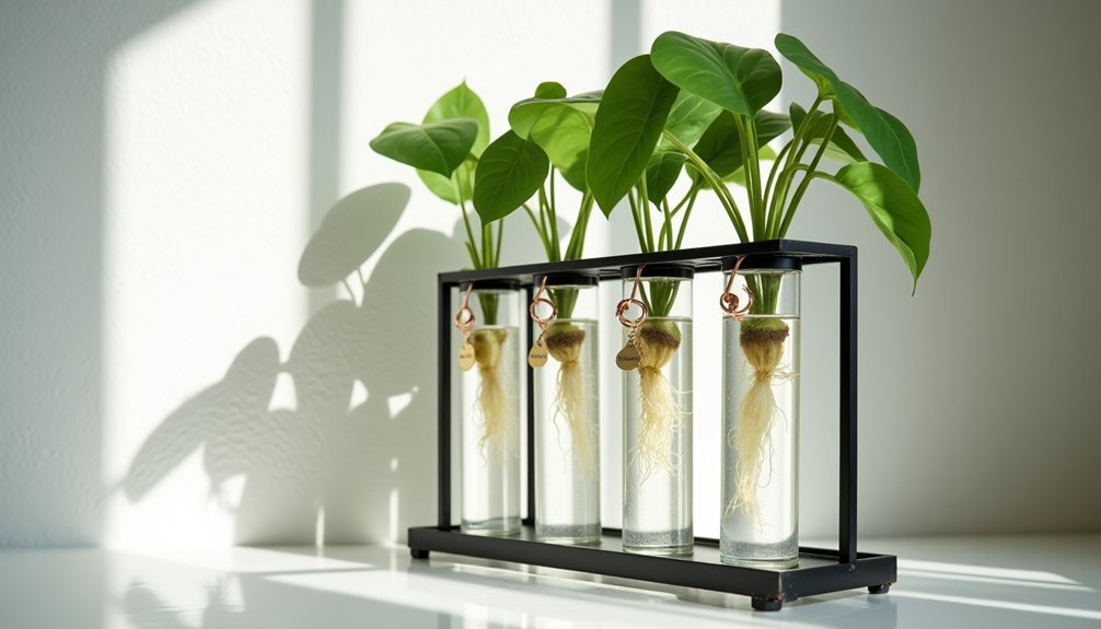hydroponic plant propagation station
