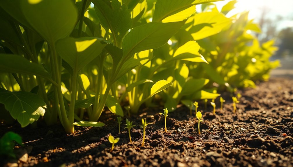light influence on plants
