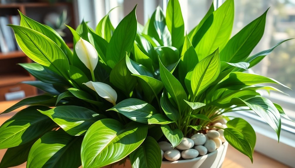 office plants reduce stress
