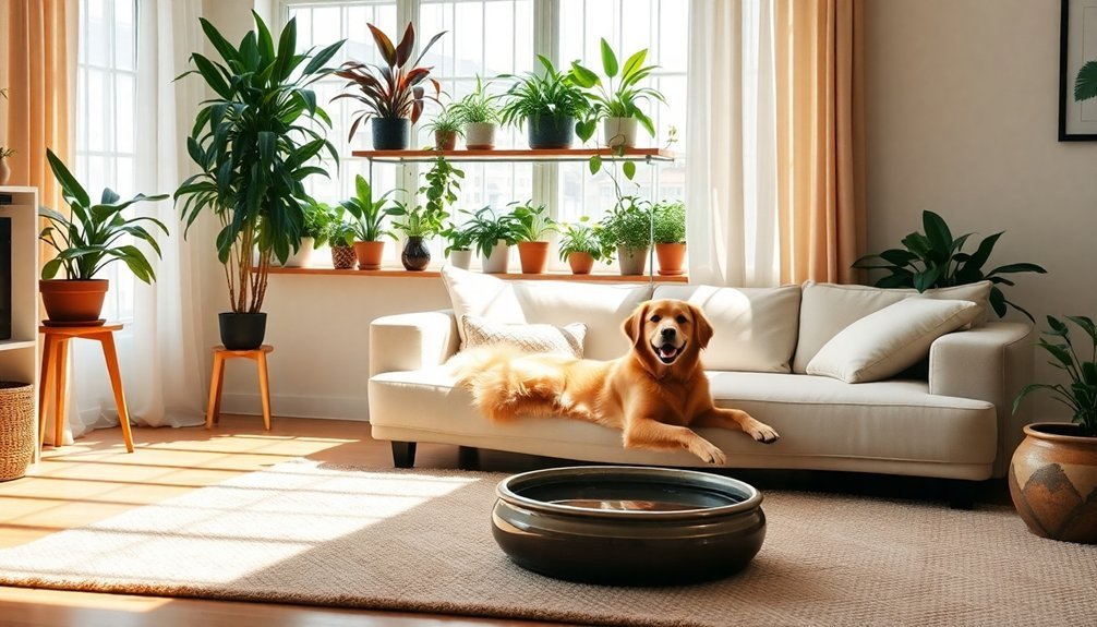 pet friendly living room design