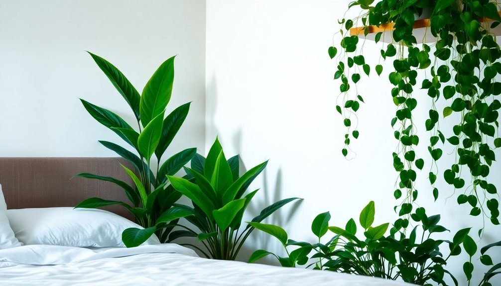 plants filter co2 at night