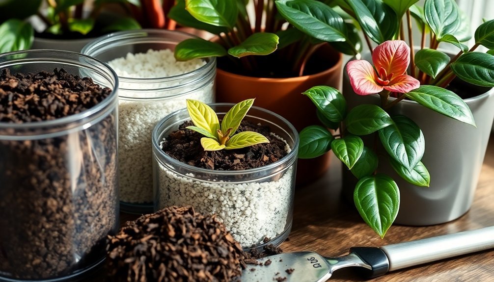 repotting and soil replacement