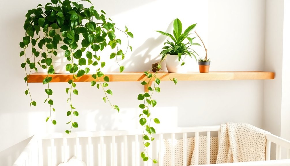 sleep friendly plant display