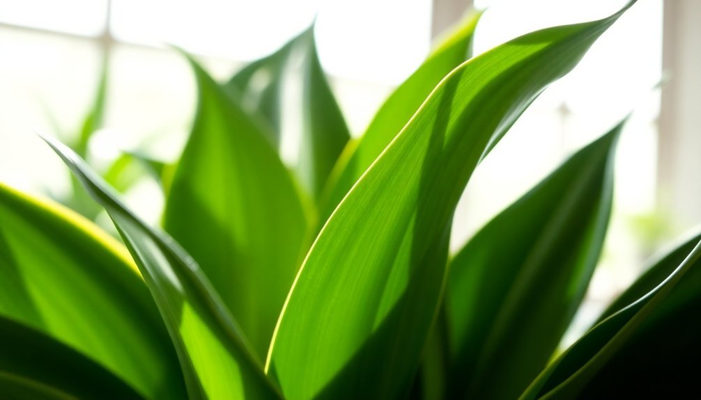 snake plant air purification