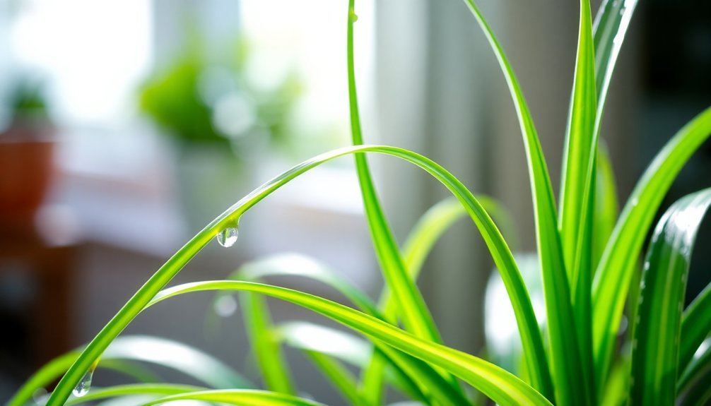 spider plant co2 absorption