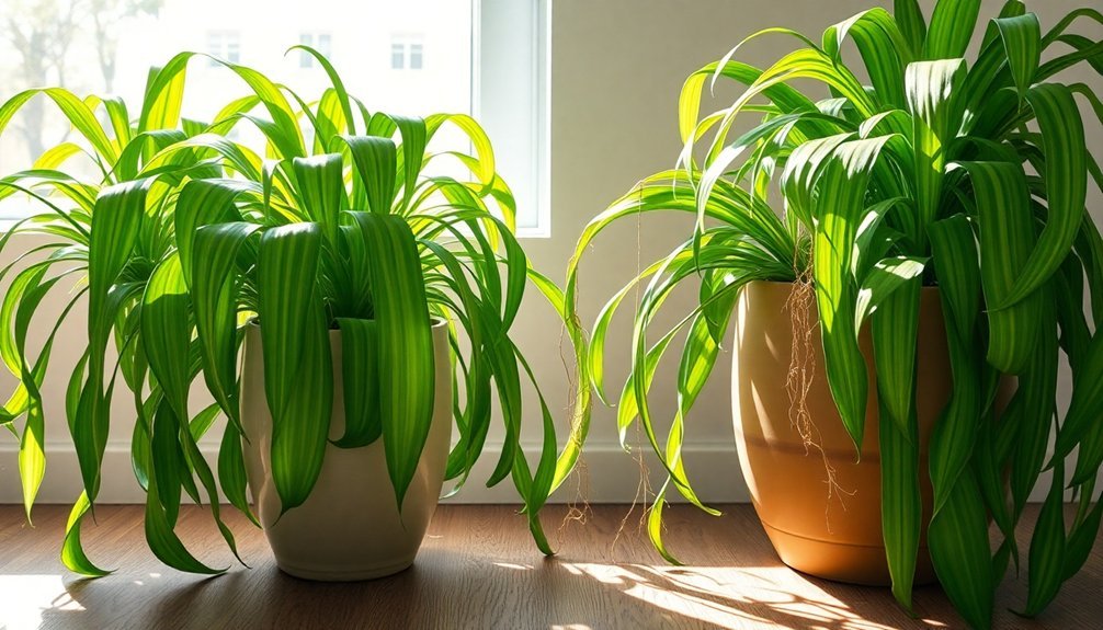 spider plants purify air