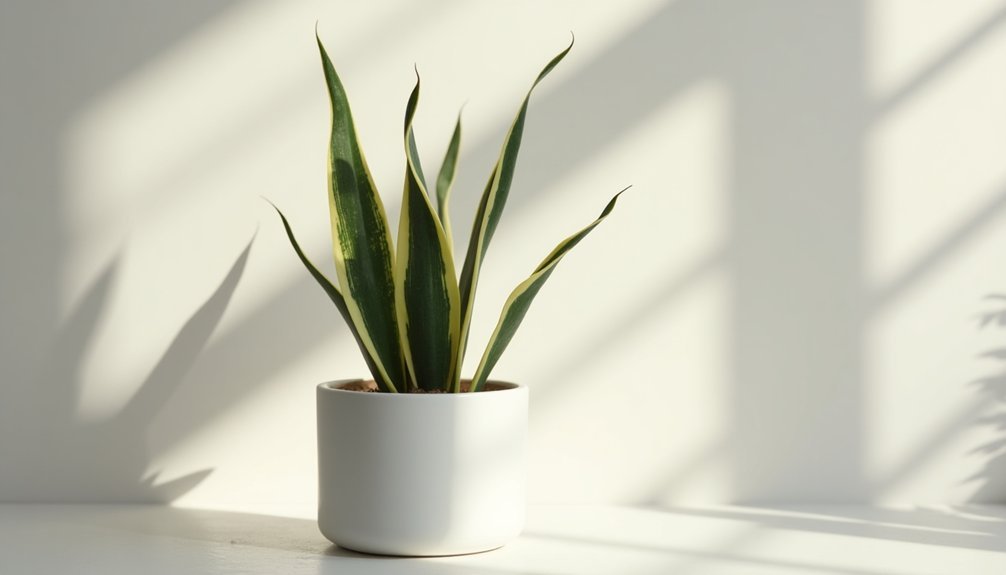 tall snake plant decor