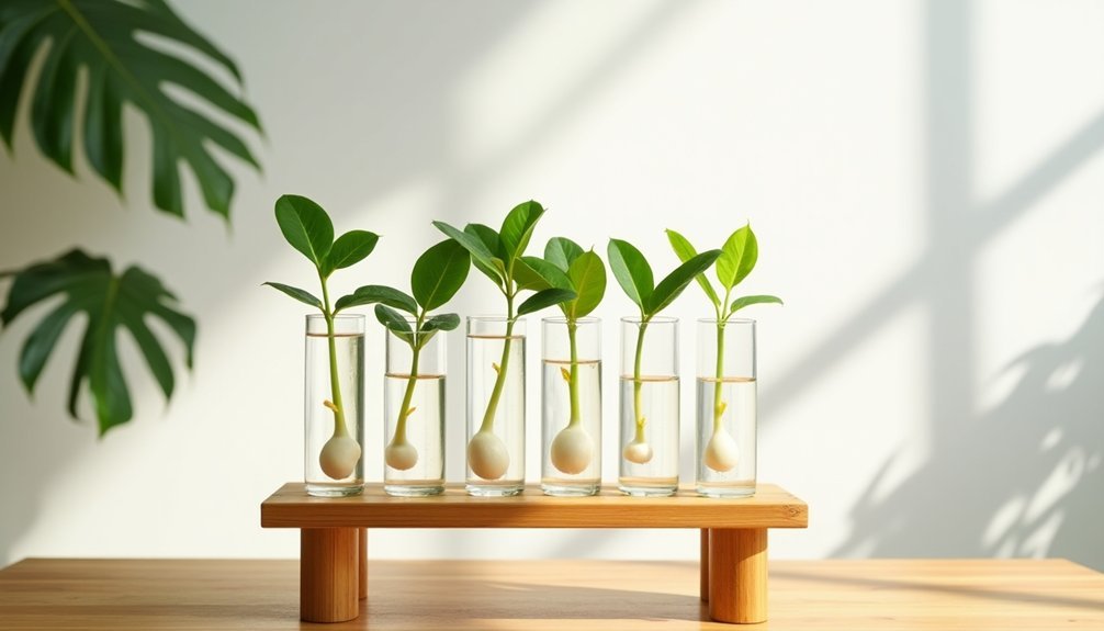 tiered wooden plant stand