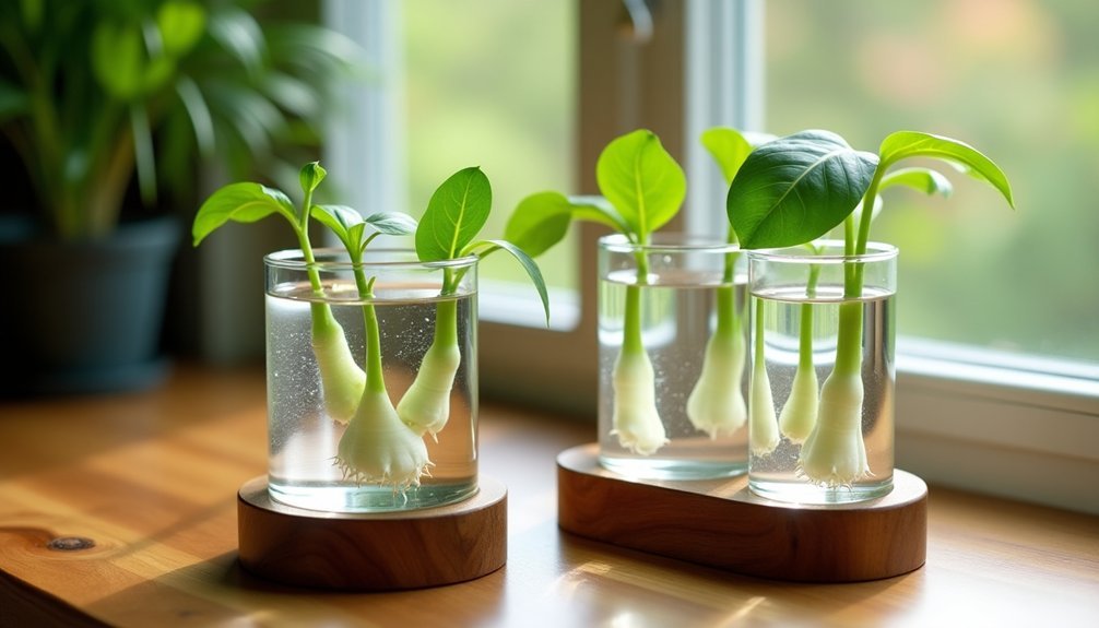 wooden plant propagation stations
