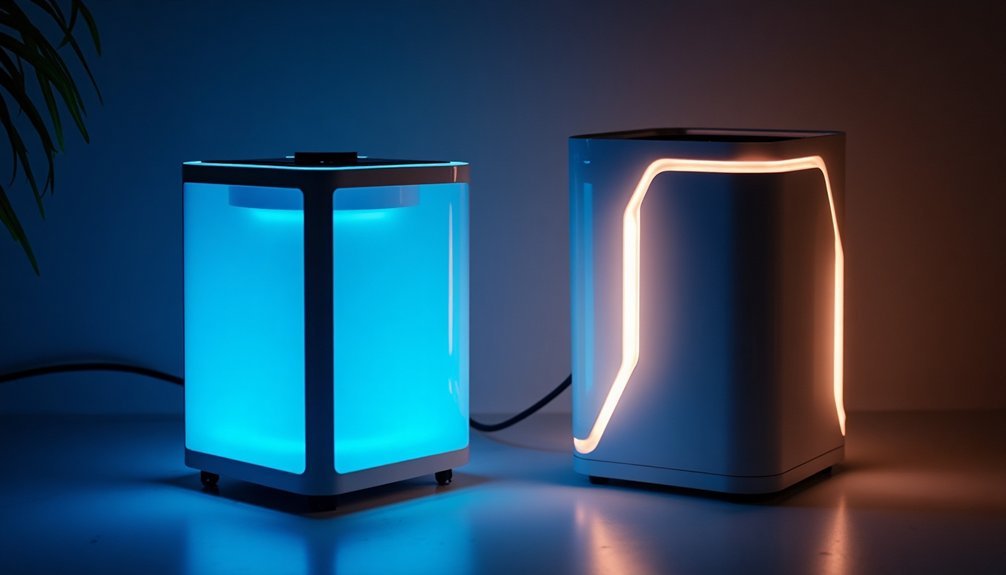 air purifier light comparison