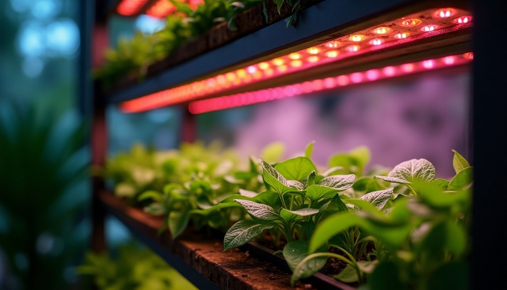 air purifying led garden lights