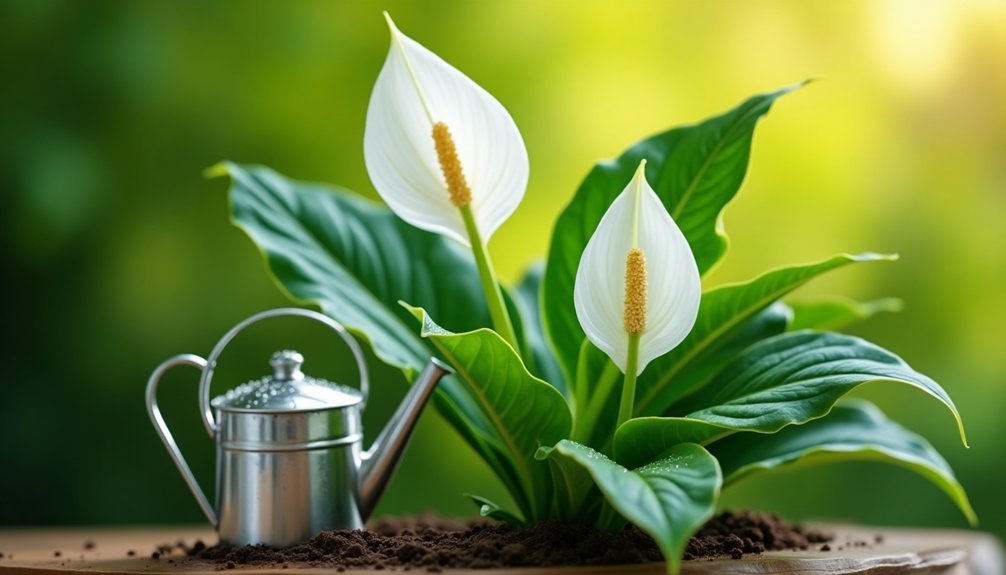 consistent watering promotes health