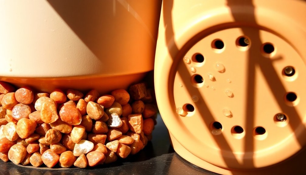 container drainage system principles
