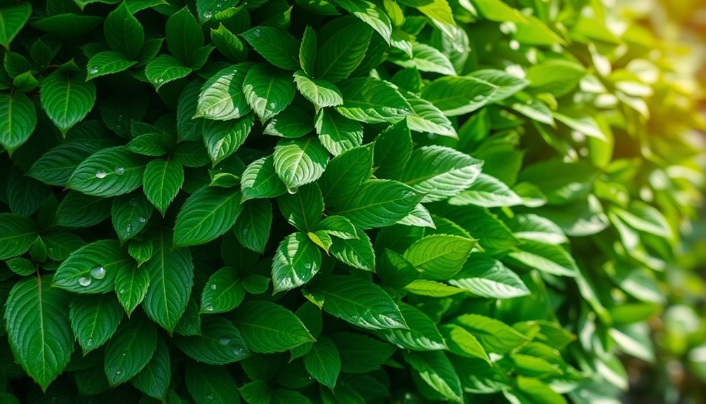 dense leaf filtration networks