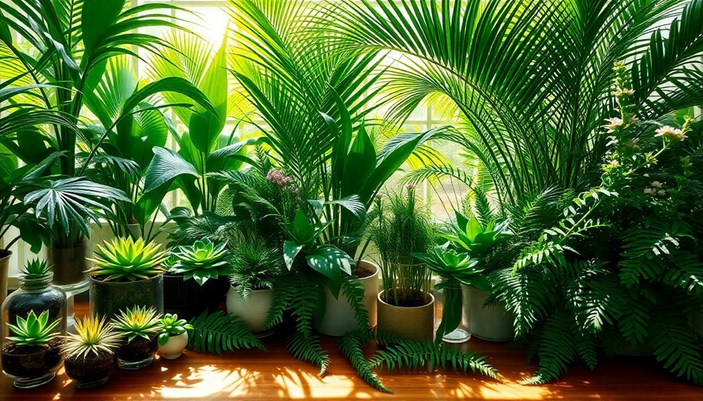 diverse plant sizes synergy