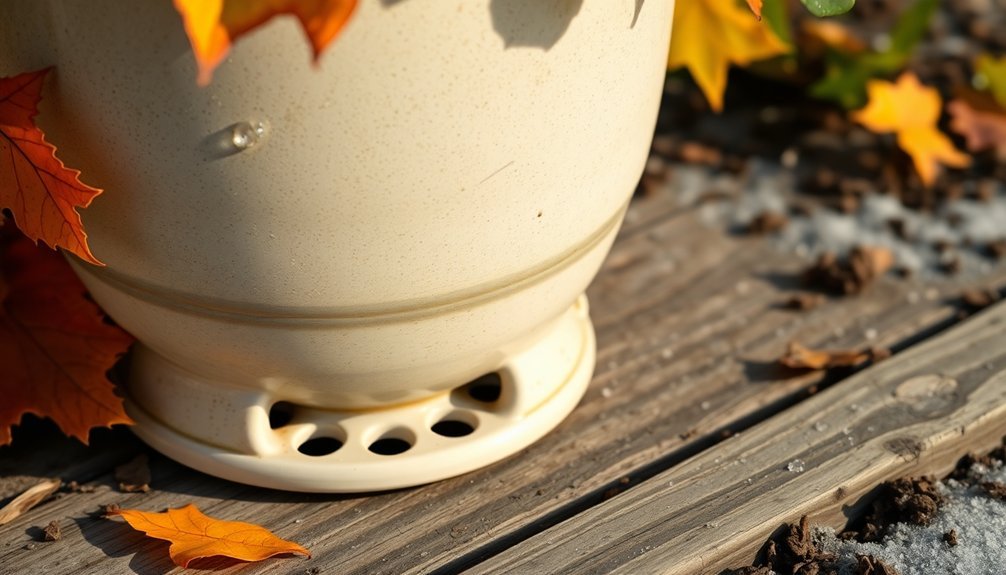 drainage system seasonal modifications