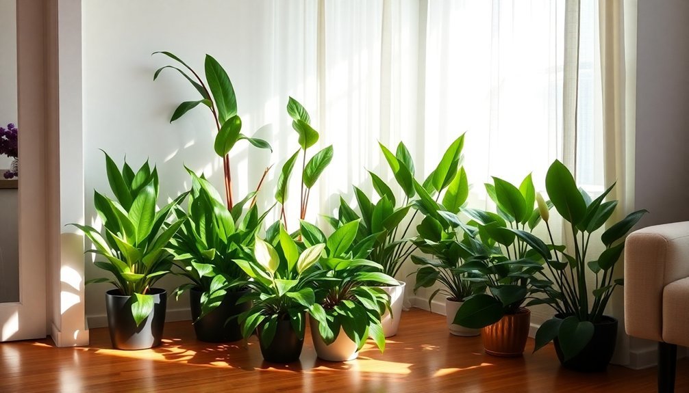 dust fighting easy care plants