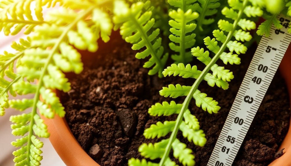 fern pot depth signs