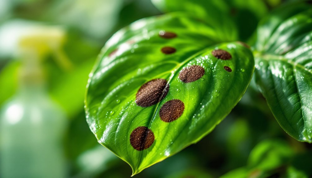 ficus leaf spot treatment
