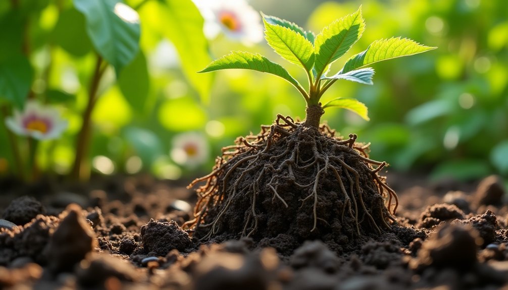 ideal size for roots