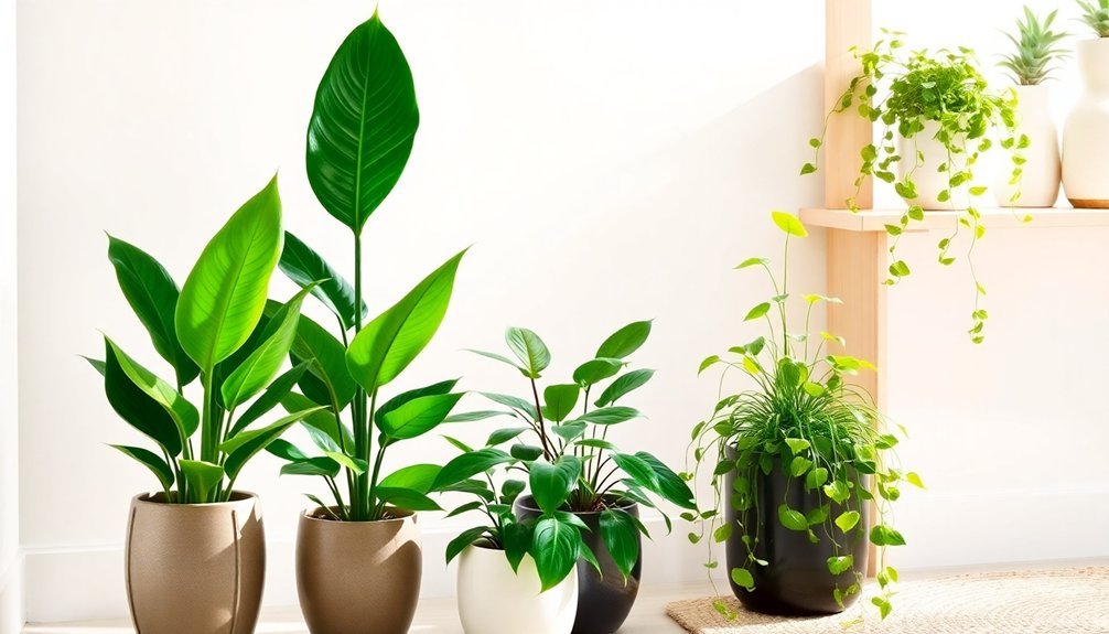 indoor air purifying plants