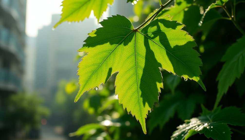 Why Do Bigger Leaves Absorb More Air Pollutants?