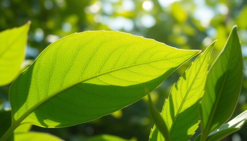 leaf area impacts air quality