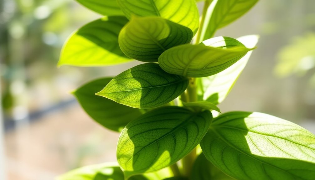 leaf arrangement affects air quality