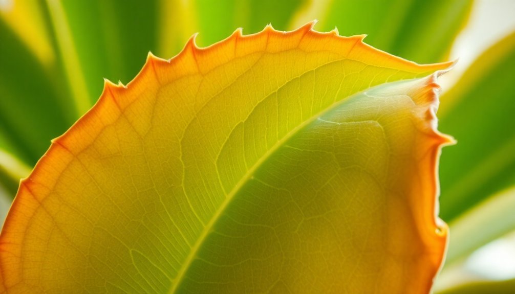 leaf stress indicators explained