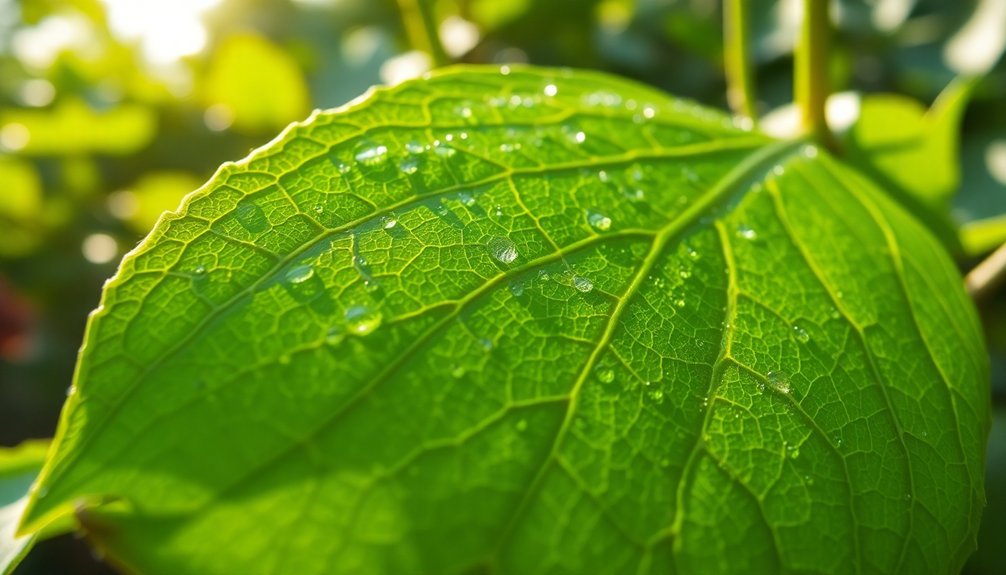 leaf surface area analysis