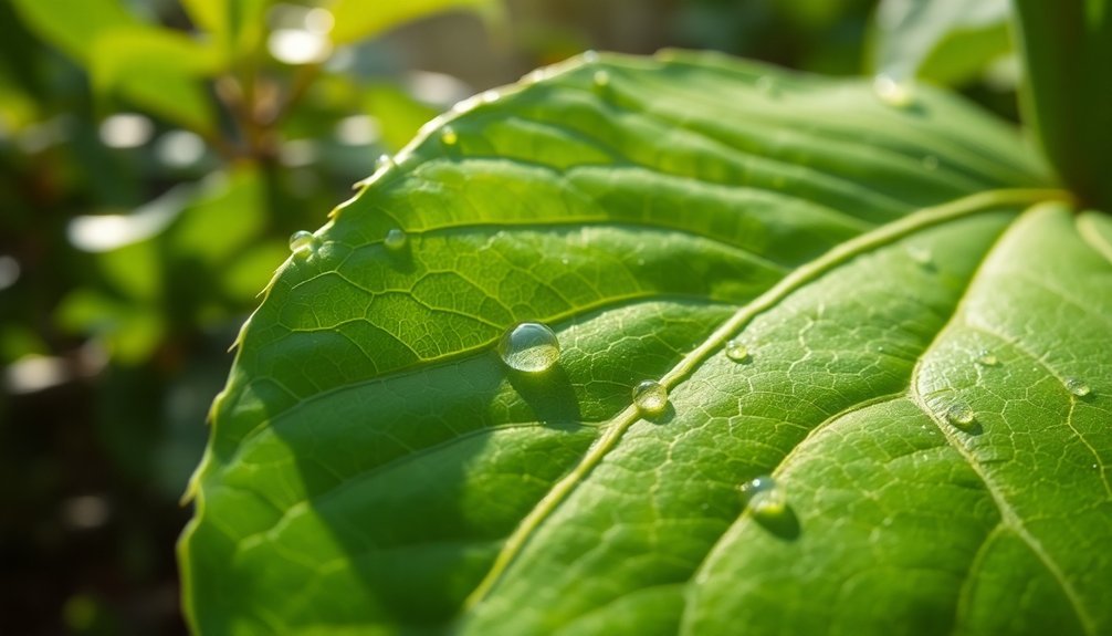 leaf surface area importance