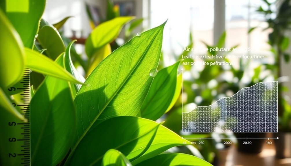 leaf surface performance metrics