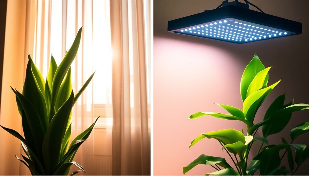 light source comparison for plants