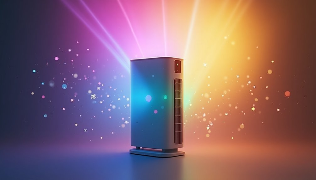 light spectrum for air purifiers