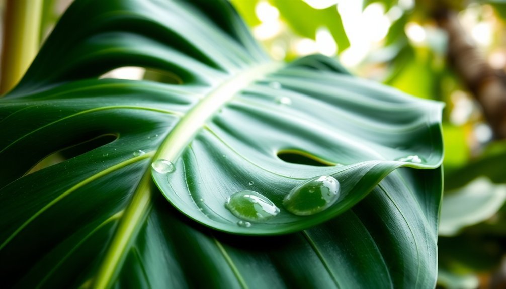 monstera leaf curl analysis