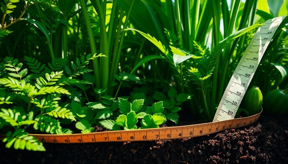 optimal plant size measurement